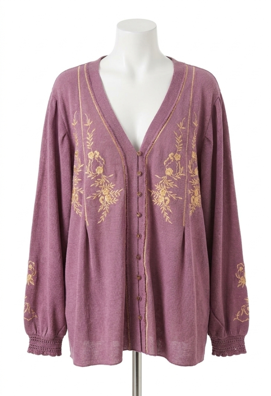 NEW FREE PEOPLE margie top in candied lilac